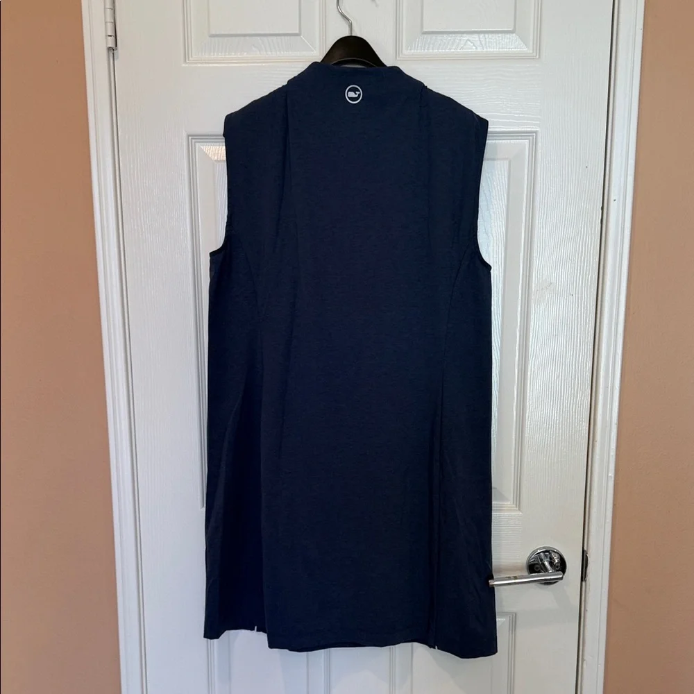 Vineyard Vines Blue Performance Zip-Up - Picture 4 of 4